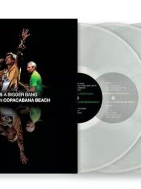 The Rolling Stones A Bigger Bang: Live On Copacabana Beach 3-LP ~Ltd Clear ~New!